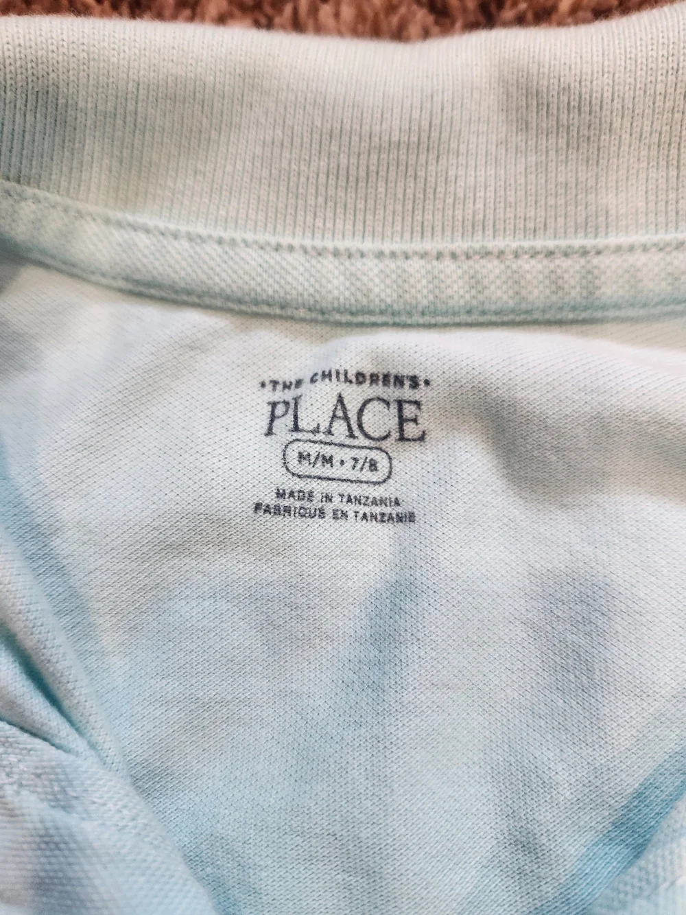 The Children's Place Mint Green Polo Shirt